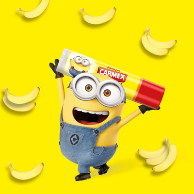 Carmex Minions Banana Flavour Lip Balm Stick