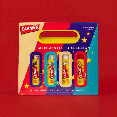 CARMEX Winter 4 Pack Lip Balm Sticks