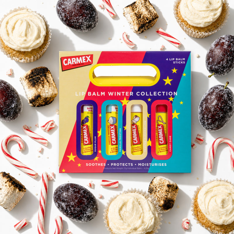 CARMEX Winter 4 Pack Lip Balm Sticks