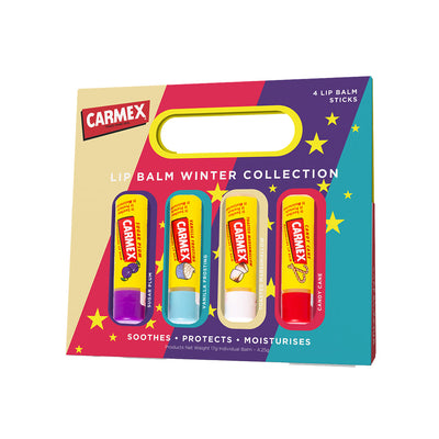 CARMEX Winter 4 Pack Lip Balm Sticks