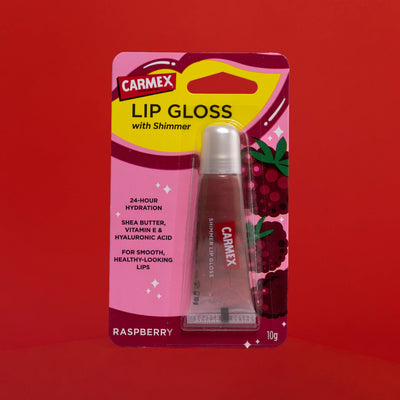 CARMEX Raspberry Lip Gloss With Shimmer (10g)