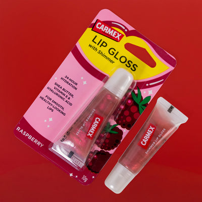 CARMEX Raspberry Lip Gloss With Shimmer (10g)