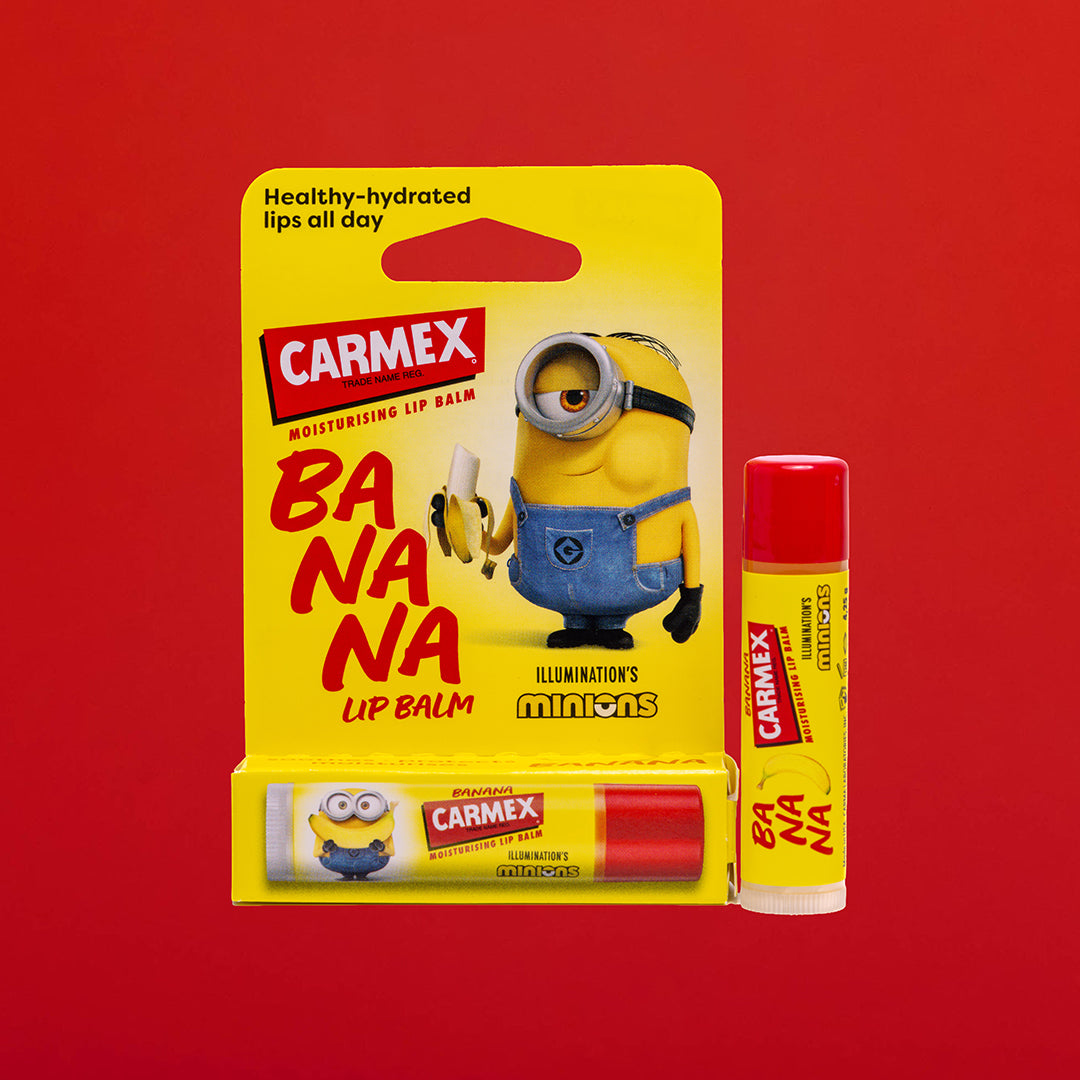 Carmex Minions Banana Flavour Lip Balm Stick